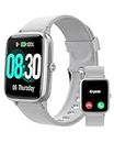 GRV Smart Watch for iOS and Android Phones (Answer/Make Calls), Watches for Men Women IP68 Waterproof Smartwatch Fitness Tracker Watch with Heart Rate/Sleep Monitor Steps Calories Counter (Gray)