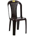 Bharat Sales Vinyl Adjustable Height Control Chair (Brown)