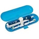 meilinkeji Custodia da viaggio in plastica per spazzolino elettrico Oral-B Pro Series, blu