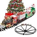 Electric Christmas Train Set | Electric Train Set for Christmas Tree | Motorized Train for Preschool Kids Ages 3 Years and Older Multifunctional Toys Xifeng