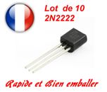 10x Transistor NPN 2N2222A Ovp con Etiqueta-Electronica, Arduino, Prototipos