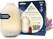 Glade Aromatherapy Diffusore di Oli Essenziali, Fragranza Moment of Zen Lavanda e Sandalo, 1 Confezione da 1 Base e 1 Ricarica