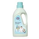 Chicco Baby Laundry Detergent, 5X Stain & Germ Fighter, Kills 99% of Germs, Dermatologically Tested for Effective & Gentle Cleaning, Fresh Spring (1 L liquid)