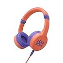 Energy Sistem LOL&Roll Pop Kids Headphones (Music Share, Cable de Audio extraíble, Volumen máximo de 85 dBs, Micrófono)- Naranja