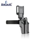 Thigh rig Universal Holster fits polymer Glock G17, 19,,22,23, 31,32,34,45  P80