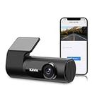 Dash Cam, KAWA 2K WiFi Car Camera 1440P with Voice Control, Voice Record, Clear Night Vision, Emergency Recording, Built-in 3D Sensor, Hidden Design Dashcam, WDR, Wide Angle, 24H Parking Monitor