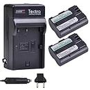 Tectra 2-Pack BP-511 BP-511a Batteries + Charger Kits for Canon EOS 5D 10D 20D 30D 40D 50D 300D D30 D60 Rebel PowerShot G1 G2 G3 G5 G6 Pro 1 Pro 90 Pro 90IS