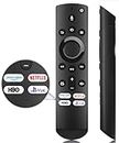 Voice Remote Control for Insignia/Toshiba Smart TV, Replacement Voice Universal Replaced Remote Control Compatible with All Toshiba TV/Insignia TV/AMZ Omni TV/AMZ 4-Series TVs