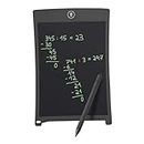 Wedo 66908501 LCD Schreib und Maltafel, mit Stift, Magnetstreifen, elektronische Löschung, 14,3 x 0,4 x 21,9 cm, schwarz