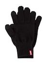 Levi's Ben Touch Screen Gloves, Guantes Hombre, Negro (Black), Small