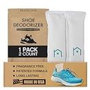 NonScents Shoe Deodorizer 1-Pack (2 Count) - Odor Eliminator, Air Freshener, Smell Absorber, Scent Remover for Shoes, Gym Bags, Soccer Cleats, Closets, Pet Area, Reusable - Shoe Deodorant