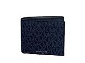 Michael Kors Men's Cooper Billfold with Passcase Wallet, Admiral Blue, One Size, Billfold With Passcase