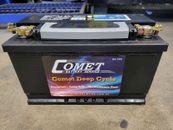 NEW DEEP CYCLE BATTERY 12V 100AH  MADE IN USA* - Comet Battery Service