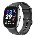 anyloop Smart Watches for Men Women with Heart Rate Blood Oxygen Monitor Sleep Tracking, 46mm 1.3oz Step Calorie Counter Fitness Watch Activity Trackers Pedometer for iOS and Android Phones