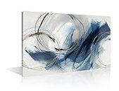 Abstract Canvas Wall Art for Living Room Modern Family Bedroom Wall Decor Abstract Paintings Canvas Pictures Artwork Ready To Hang Kitchen Home Decoration, 36x24in