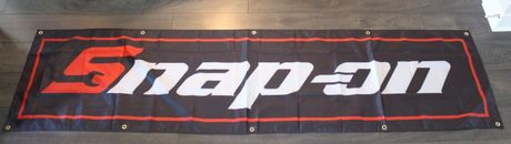 Snap On Banner Flag Big 2x8 feet Power Tools Tool Store Home Improvement Shop 97
