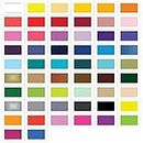 Diamante Crafts A4 Vinyl Sheets - Siser Easyweed - HTV Iron On Heat - Assorted Colours - Choose Quantity and Colours (20 x Assorted - A4 Sheets HTV)