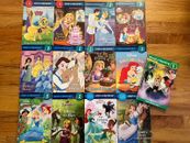 Lot of 24 - Disney Princess Step Into Reading Stories in 13 Books - Levels 1 + 2
