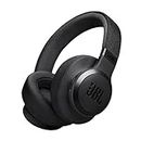 JBL Live 770NC - Wireless Over-Ear Headphones with True Adaptive Noise Cancelling with Smart Ambient, Up to 65 Hours of Battery Life, Comfort-fit Fabric Headband & Carrying Pouch (Black)