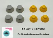 8 X THUMB STICKS CAP REPLACEMENT JOYSTICK CAPS FOR NINTENDO GAMECUBE CONTROLLER