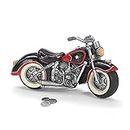 Black & Red Motorcycle Shaped Piggy Bank Home Decor