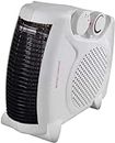 Thermo Fan Heater with 2 Heat Settings and Overheat Protection | Portable and Lightweight | 800W & 2000W, White and Dark (Thermo Fan Heater (2 Heat Setting) 2000W)