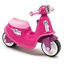 Smoby- Scooter Girl Cavalcabile, Colore Cranberry, 7600721002 (Pink Kids Scooter)