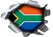 Speed Demons Pride Burst Rip strappata strappi – per qualsiasi superficie, COMPUTER PORTATILI e auto adesivo adesivo motivo bandiera del Sud Africa