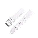 CHILDWEET 1pc Watch Band Replacement Band for Watch Relojes Inteligentes Para Mujer Watch Strap Reloj Para Hombre Inteligente Ladies Watch Mens Watch Leather Bracelet Strap Active White Man