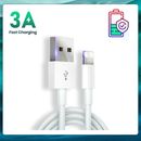 For iPhone 5 6 7 8 SE 11 12 13 14 USB Charger Cable Fast Charging Data Sync Cord