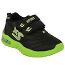 Prattle Foot Casual Shoe/LED Shoe for Baby Boys and Girls/Toddler Shoes / (T101)- NW-PFT101(3)-Green_4.5-5YR