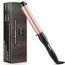 Curling Iron 32mm, Haglater Hair Curler Quick Heating Curling Wand for Long Hair, Ceramic Barrel Curling Tongs with Adjustable Temperature 80-230°C