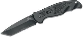 Gerber Answer FAST Pocket Knife Black G10 Assist Tanto Combo Edge  w/ Slide Lock