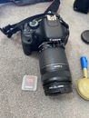 Canon EOS 600D Digital SLR Camera With 3 Lens, Tripod And All Accessories