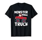 Monster Truck Boy Big Wheels Driver Regalo per bambini Maglietta