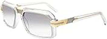 Cazal Men's 8039 Crystal and Gold Grey Lens Luxury Sunglasses