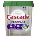 Cascade Platinum ActionPacs, Dishwasher Detergent Pods, Fresh Scent (62 ct.)