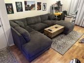 Sectional Couch With Chaise And Ataman