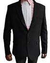 Gwalior Law Firm Men's Blazer Black Coat Latest Stylish Perfect Single Breasted Regular Fit Advocate Blazer for Casual Formal Office wear Party Wedding (M-Black)