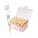 MICROLIT - Filtered Micropipette Pipette Tips, Low-Retention and Clean-Release Hydrophobic Transfer Pipette Tips, Universal Fit 200 ul Pipette Tips, 960-Count Plastic Pipette Tips, 1 Pack of 10 Racks