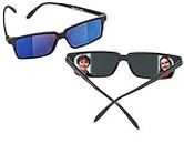 Zugar Land Top Secret Spy Glasses For Kids - Rear View Sunglasses. View Behind You! Detective Gadget. Perfect Party Favors. (1 Pack)