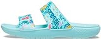 Crocs Unisex-Erwachsene Klassische Disney X Vera Bradley Little Mermaid Sandalen Slide, Reines Wasser., 48/50.5 EU