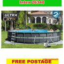 Intex Ultra Rondo XTR 26340 Set struttura piscina 732 x 132 cm estate