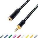 Headphone Extension Cable. 3.5mm Stereo Mini Jack to Female Lead. 1m 3m 5m