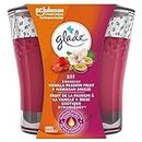 Glade Scented Candle, 2-in-1 Vanilla Passionfruit and Hawaiian Breeze, 1-Wick Candle, Air Freshener Infused with Essential Oils for Home Fragrance, 1 Count