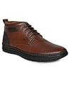 CORNELIO Genuine Leather Tan Casual Boots For Mens: Size UK 7