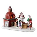 Lemax 34086 Santa's Wonderland Accesorio: Mrs. Claus' Gingerbread Bake