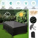 Heavy Duty Waterproof Garden Patio Furniture Cover for Rattan Table Sofa Outdoor