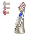 Professional Electric Hair Growth Laser Comb with RF EMS LED Photon Light Therapy Hairbrush Anti Hair Loss Treatment Massager Hair Regrowth Brush