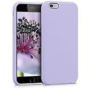 kwmobile Case Compatible with Apple iPhone 6 / 6S Case - TPU Silicone Phone Cover with Soft Finish - Lavender